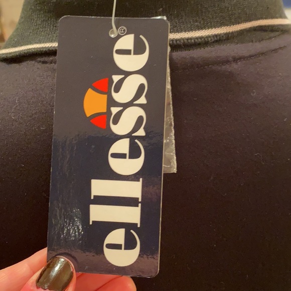 NWT POLO SHIRT SLEEVE GOLD BUTTON FRONT TOP w $4.99 Reduced Shipping - Picture 7 of 12